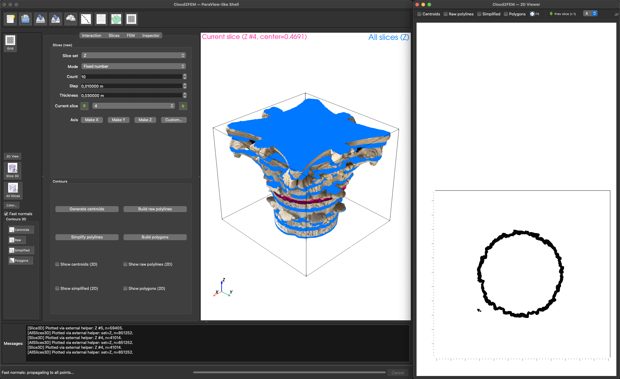 Cloud2FEM Plugin